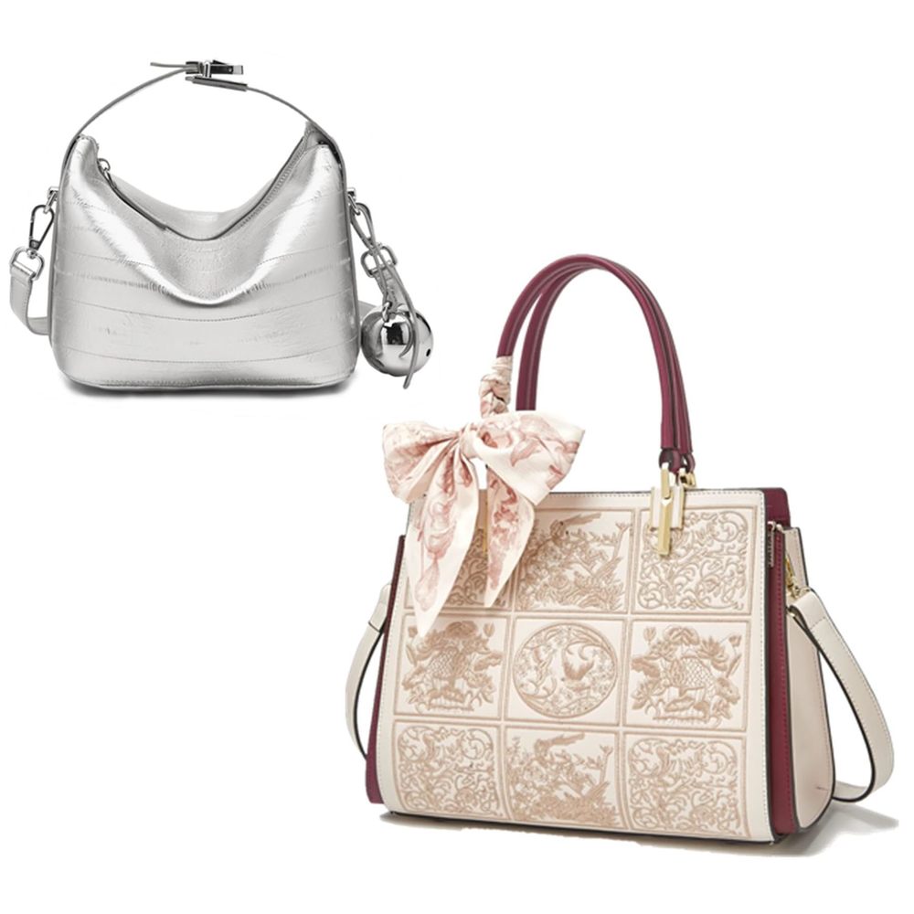 Harmon Satchel Pale Denim One Size